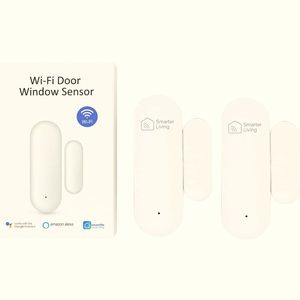 Smart Wifi Door and Window Sensor (2 Pack)